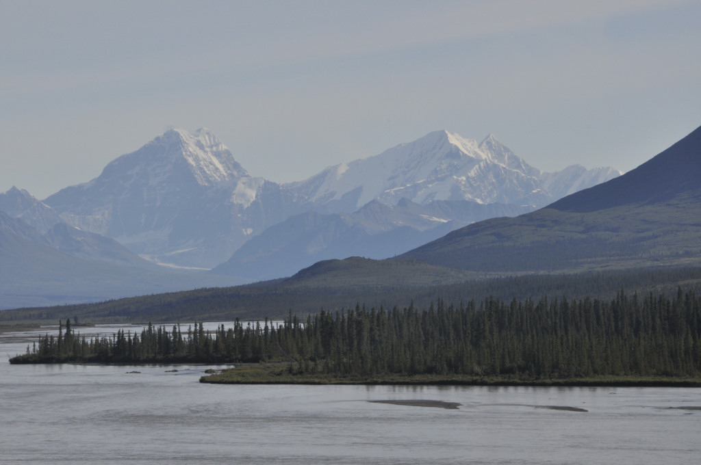Susitna River and Alaska Range