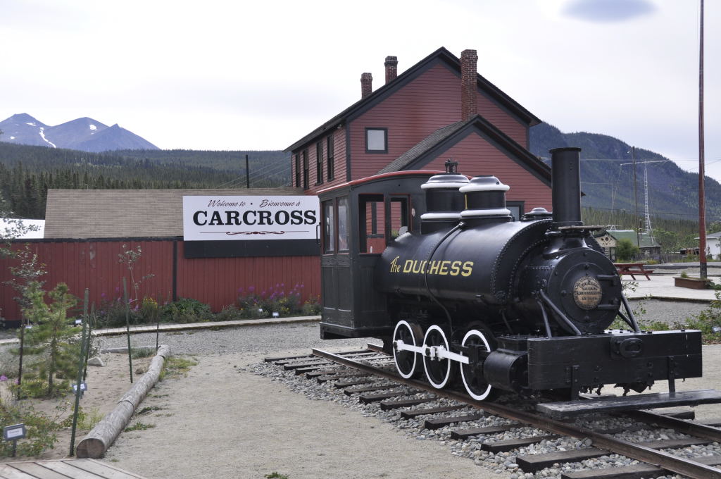 Alte Yukon-Lok in Carcross